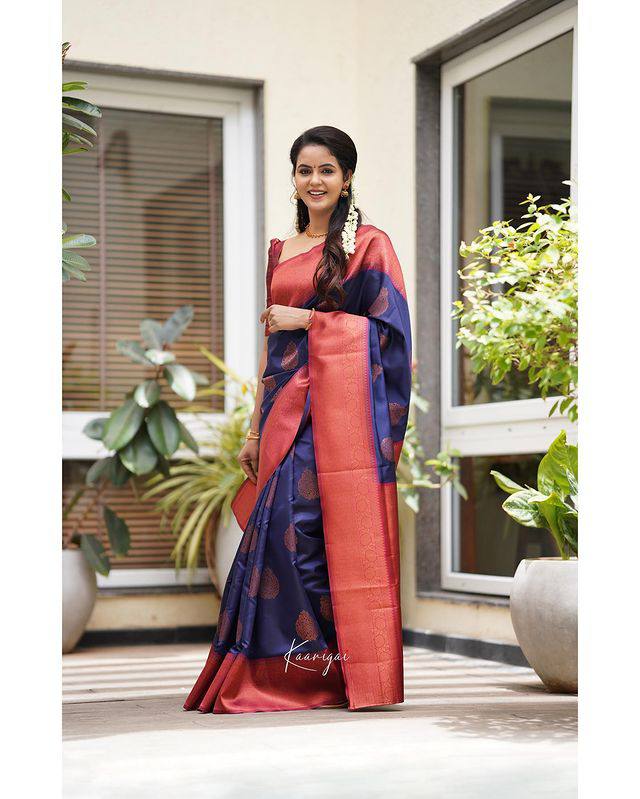 Mcazo 555 Kanjivaram Soft Silk Party Wear Sarees Catalog